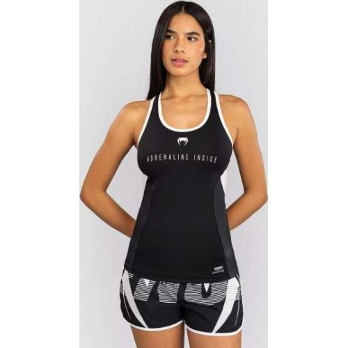 Женская майка Venum Adrenaline Dry Tech, черный/слоновая кость