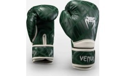 Детские боксёрские перчатки Venum Contender 1.5 XT - Forest Green/Off White