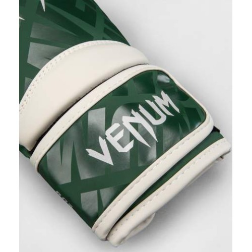 Детские боксёрские перчатки Venum Contender 1.5 XT - Forest Green/Off White