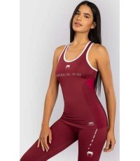 Женская майка Venum Adrenaline Dry Tech Tank Top, бордовый/розовый