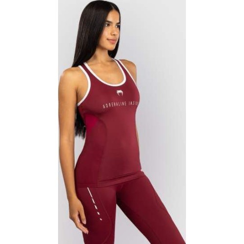 Venum Adrenaline sieviešu Dry Tech tank tops krekls, vīnsarkans/rozā