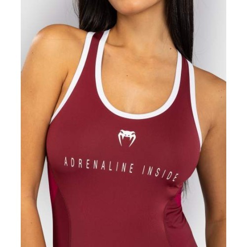 Женская майка Venum Adrenaline Dry Tech Tank Top, бордовый/розовый