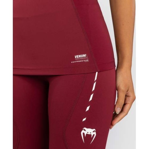 Женская майка Venum Adrenaline Dry Tech Tank Top, бордовый/розовый