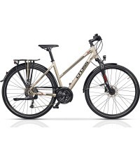 CROSS Travel Trek 28" pilsētas velosipēds, izmērs 17" (44cm), šampanieša