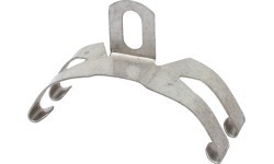 Fender bracket 70mm (silver)