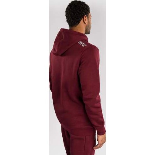 Мужская худи UFC Zenith by Venum Burgundy Authentic Fight Week