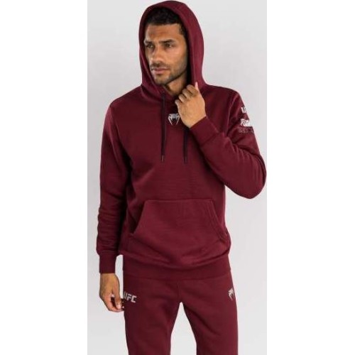 Мужская худи UFC Zenith by Venum Burgundy Authentic Fight Week