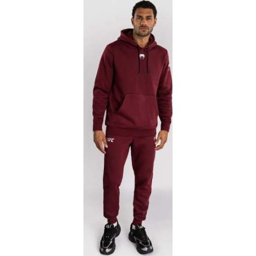 Vīriešu kapučdžemperis UFC Zenith by Venum Burgundy Authentic Fight Week