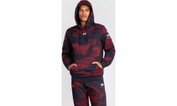 Vīriešu UFC Zenith by Venum Burgundy Authentic Fight Week kapučdžemperis