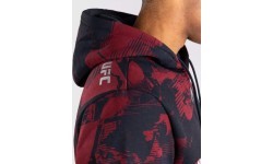 Мужская толстовка с капюшоном UFC Zenith by Venum Burgundy Authentic Fight Week
