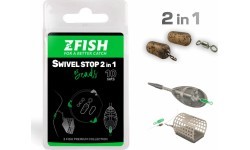 ZFISH стопорные бусины с вертлюгом 2в1