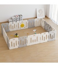 Пластиковый манеж inSPORTline Klaudino 16+2 288 x 208 x 66 см