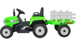 Traktors ar piekabi BLOW, zaļš