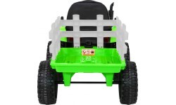 Traktors ar piekabi BLOW, zaļš