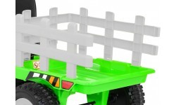 Traktors ar piekabi BLOW, zaļš