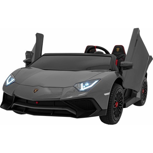 Bērnu elektromobilis Lamborghini Aventador SV, pelēks
