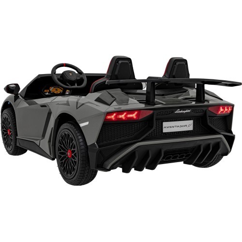 Bērnu elektromobilis Lamborghini Aventador SV, pelēks
