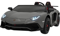 Детский электромобиль Lamborghini Aventador SV, серый