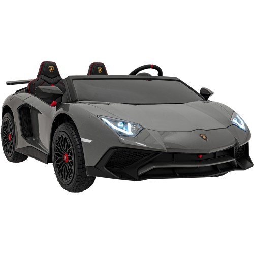 Детский электромобиль Lamborghini Aventador SV, серый