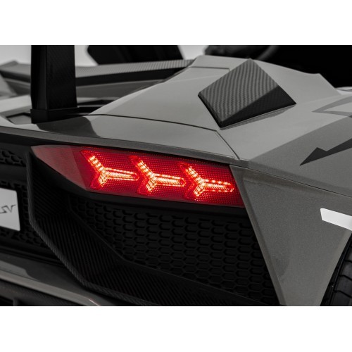 Bērnu elektromobilis Lamborghini Aventador SV, pelēks