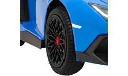 Elektromobilis Lamborghini Aventador SV STRONG, zils