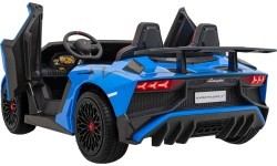 Электромобиль Lamborghini Aventador SV STRONG, синий