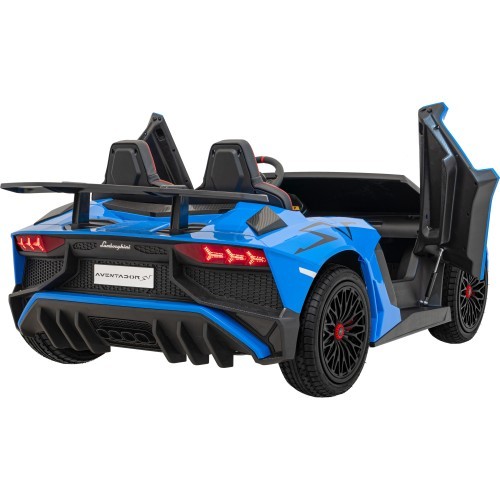 Электромобиль Lamborghini Aventador SV STRONG, синий