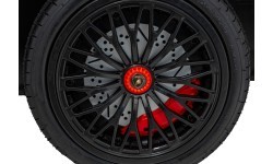 Elektromobilis Lamborghini Aventador SV STRONG, zils