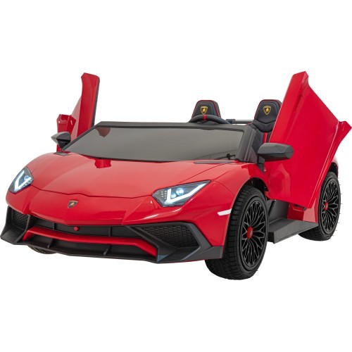 Elektromobilis Lamborghini Aventador SV STRONG, sarkans