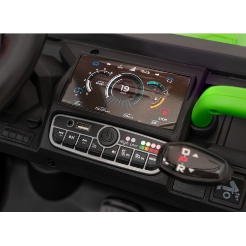 Электромобиль пикап Speed 900, зелёный