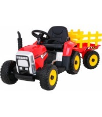 Traktors ar piekabi BLOW, sarkans