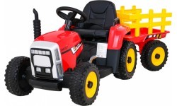 Traktors ar piekabi BLOW, sarkans