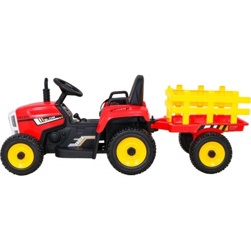 Traktors ar piekabi BLOW, sarkans