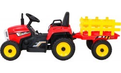 Traktors ar piekabi BLOW, sarkans