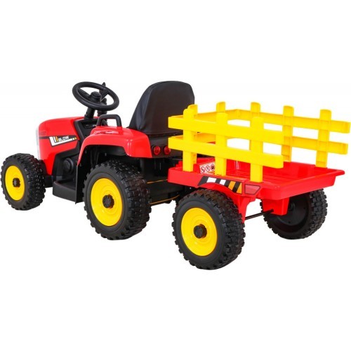 Tractor with Trailer BLOW Red