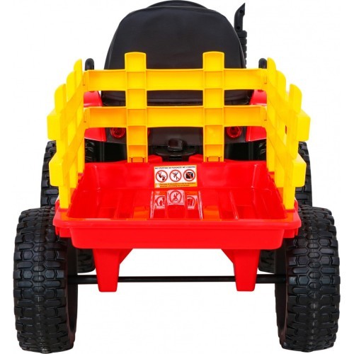 Traktors ar piekabi BLOW, sarkans