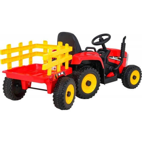 Traktors ar piekabi BLOW, sarkans
