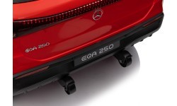 Электромобиль Mercedes Benz EQA 250, красный