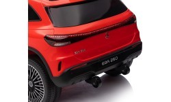 Электромобиль Mercedes Benz EQA 250, красный