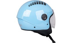 Open-Face Helmet W-TEC Baraldo Celeste