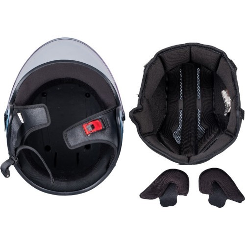 Open-Face Helmet W-TEC Baraldo Celeste
