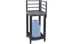 Corner module TORINO 3 for outdoor kitchen 47x47x123cm