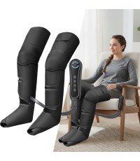 Air Compression Leg Massager inSPORTline Beinhowair II - Black