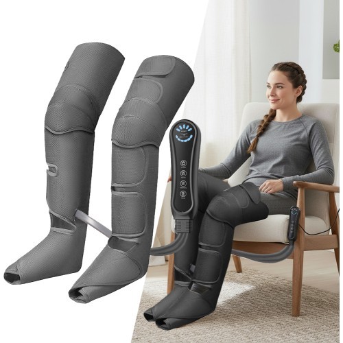 Air Compression Leg Massager inSPORTline Beinhowair II - Black