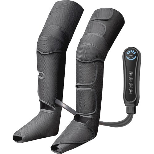 Air Compression Leg Massager inSPORTline Beinhowair II - Black