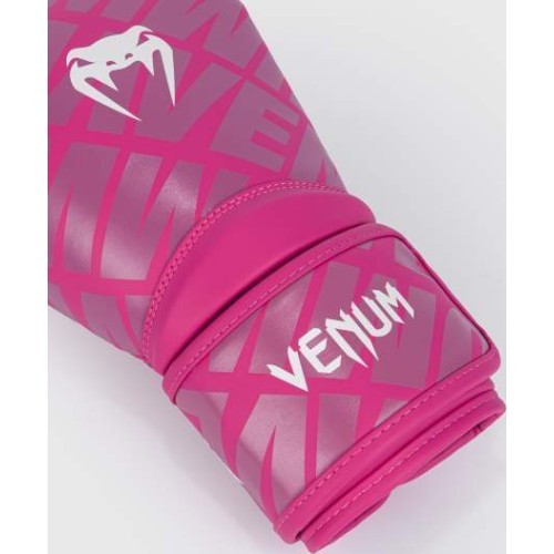 Боксёрские перчатки Venum Contender 1.5 XT, бело-розовые