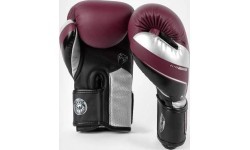 Boksa cimdi Venum Elite Evo – bordo/sudraba
