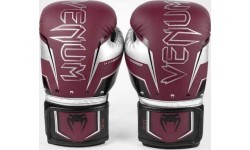 Boksa cimdi Venum Elite Evo – bordo/sudraba