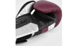 Boksa cimdi Venum Elite Evo – bordo/sudraba