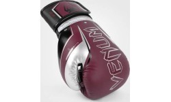 Boksa cimdi Venum Elite Evo – bordo/sudraba
